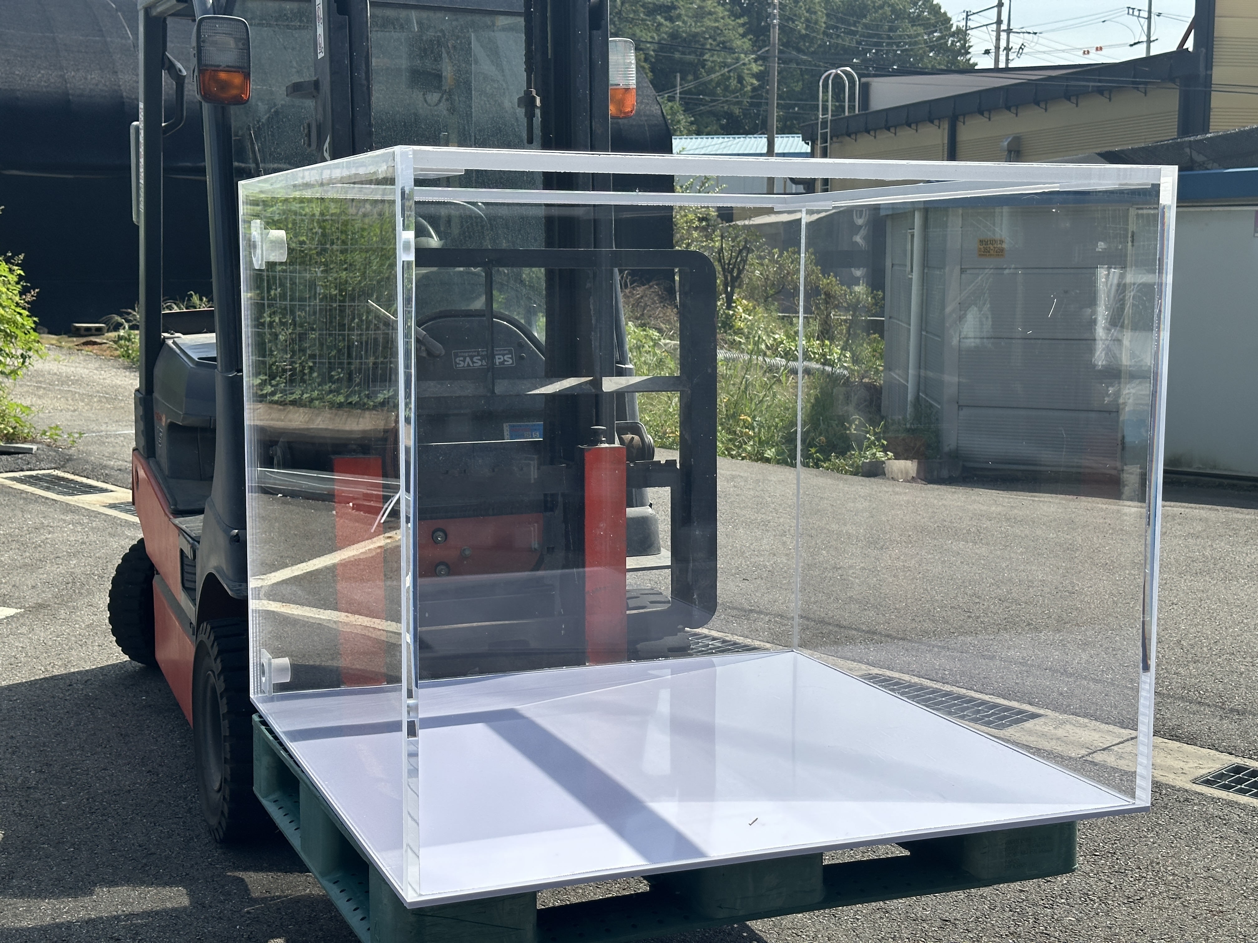 실험용 대형 아크릴 수조 납품